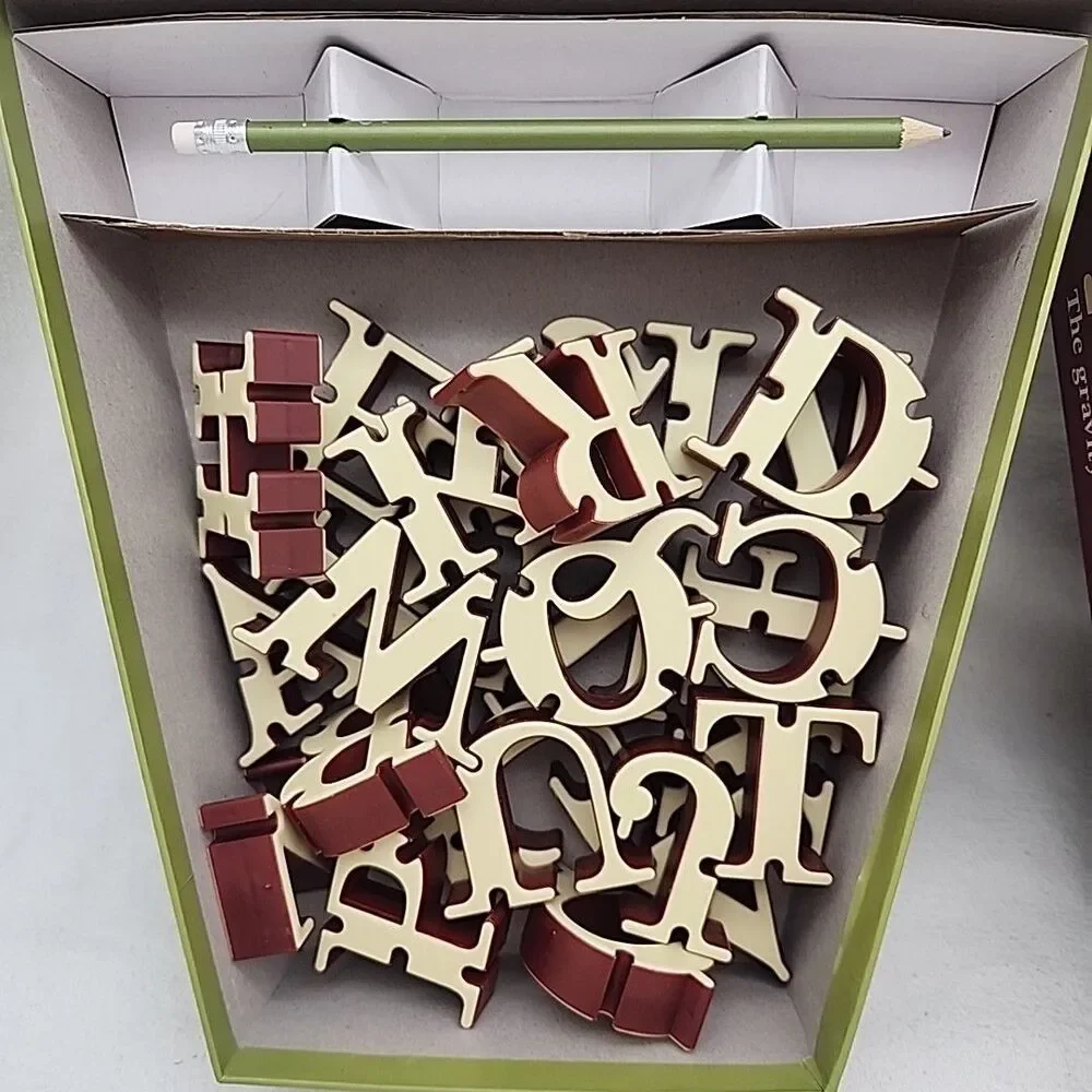 Game Konexi Gravity Defying Word Letter Stacking Premium Edition 10+ Zimzala NEW
